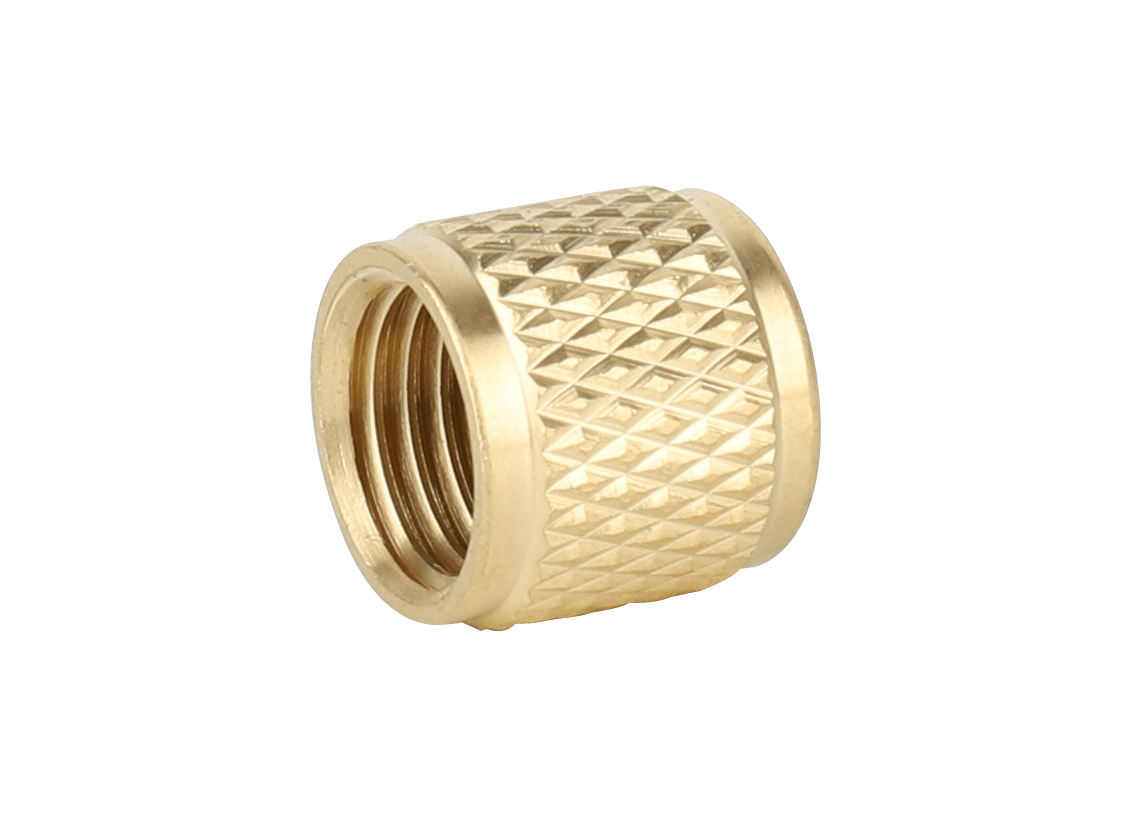 NAVAC F3005 1/4" SAE Brass Cap with O-Ring, 10 PK